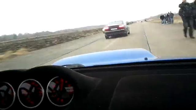 Audi A8 4.2 TDI (400/800) VS Subaru Impreza STI 4Turbo (350/550) смотреть онлайн