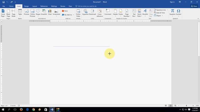 How to Draw Straight Lines Vertical & Horizontal in MS Word (2003-2016) смотреть онлайн