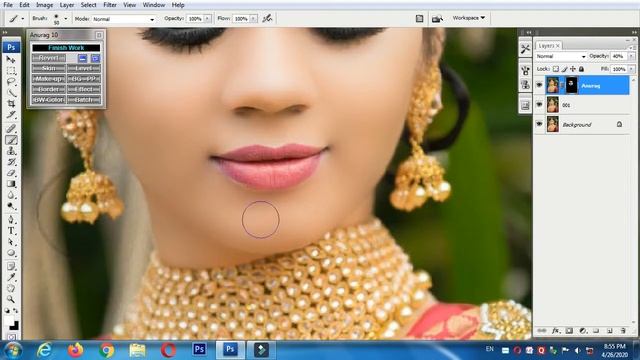 Photoshop cs3 & anurag 10 skin retouching смотреть онлайн