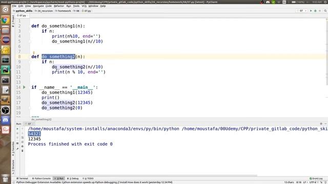 Recursive Functions Homework 2 Solutions p7 [Mastering 4 critical SKILLS using Python] смотреть онлайн