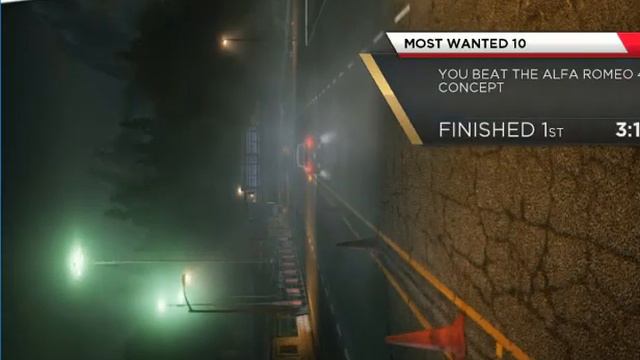 Beat the Alfa Romeo #10 NEED for speed most wanted 2012. смотреть онлайн