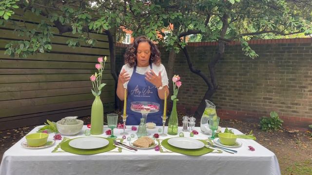 Green Tablescape Inspiration Table Decor/ Table Setting