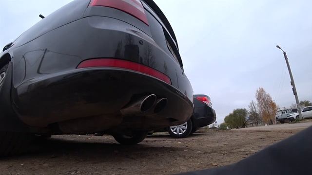 Новый выхлоп Skoda Octavia Rs