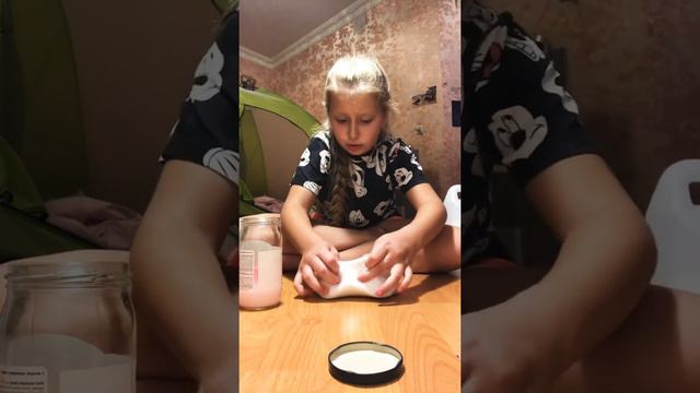 Как сделать большой слайм, подробный рецепт слайма смотреть онлайн