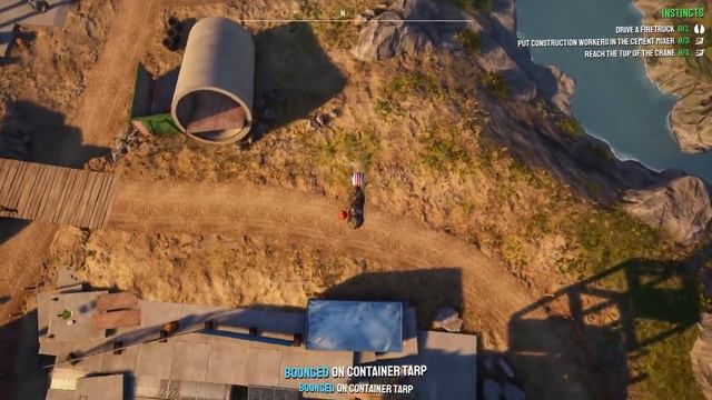 Reach The Top Of The Crane Instinct - Goat Simulator 3 смотреть онлайн