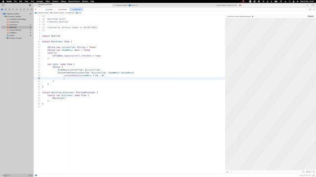 E-Book Store UI + Slide Out Menu Using SwiftUI 3.0 + Xcode 13