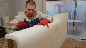 Диван книжка. Перетяжка и ремонт.