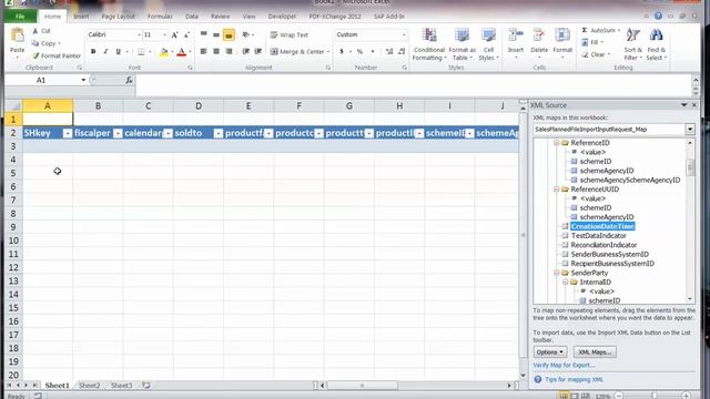 How to use .XSD file in Excel to create data XML files for File Input in SAP Cloud Apps смотреть онлайн