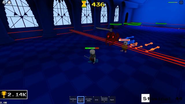 Undertale: Last Corridor Distrust Sans Gameplay