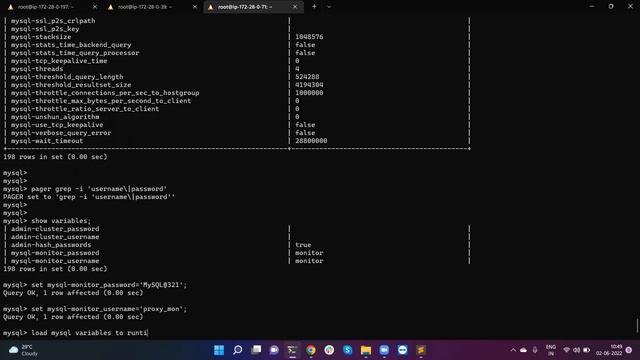 MySQL Asynchronous Replication LOad balancing using ProxySQL | Configurations | Testing смотреть онлайн