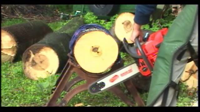 Husqvarna 372XP ported. смотреть онлайн