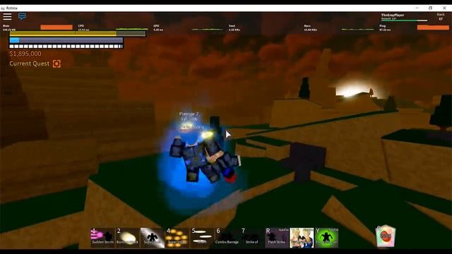 Trunks and Android 18 Fusion in DBZ Roblox смотреть онлайн