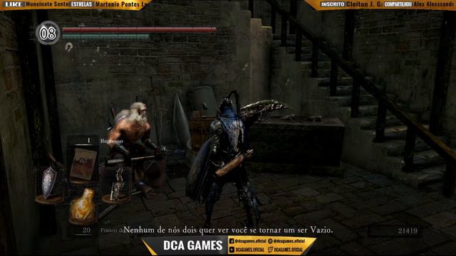 DARK SOULS 1 - #3 PARÓQUIA DOS MORTOS VIVOS MATANDO DRAGÃO E BOSS GARGULA. смотреть онлайн