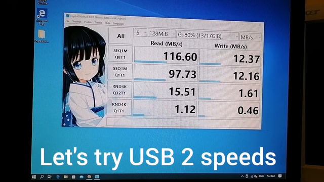 Team Group C183 VS Kingston DTX Exodia Speed test смотреть онлайн