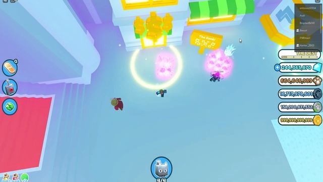 БАНК в Pet Simulator X Roblox смотреть онлайн