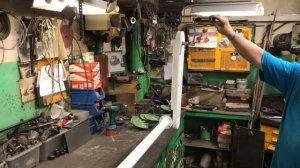 Привод винта для педального катамарана