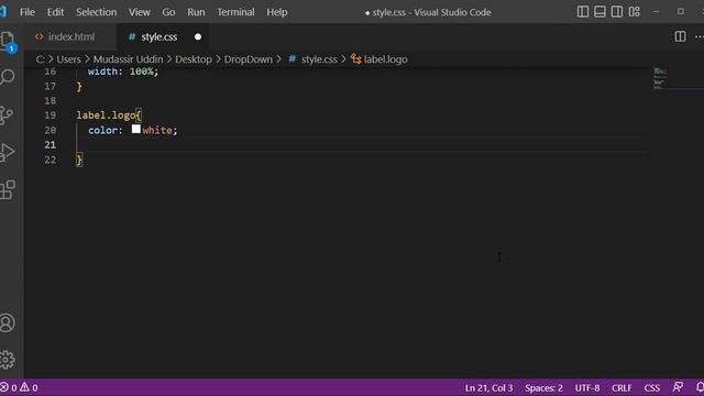 Hover Dropdown Navigation Bar Using Only Html & Css смотреть онлайн