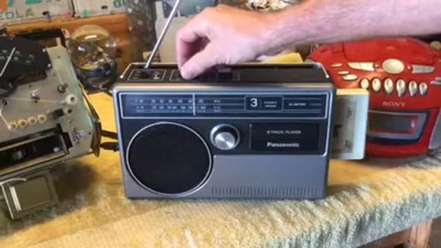 Panasonic 8-Track Player/Radio #RQ-831 7/7/18 смотреть онлайн