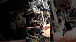 Замена ремня ТНВД