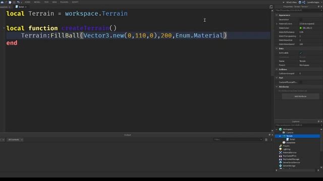 Roblox Studio Tutorial: Terrain (Editor and Scripting Basics) смотреть онлайн