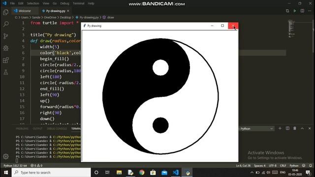 How to Draw Using Python Script| Techies Codes смотреть онлайн