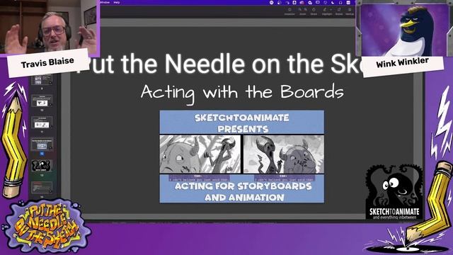 Put The Needle On the Sketch / Sketch To Animate смотреть онлайн