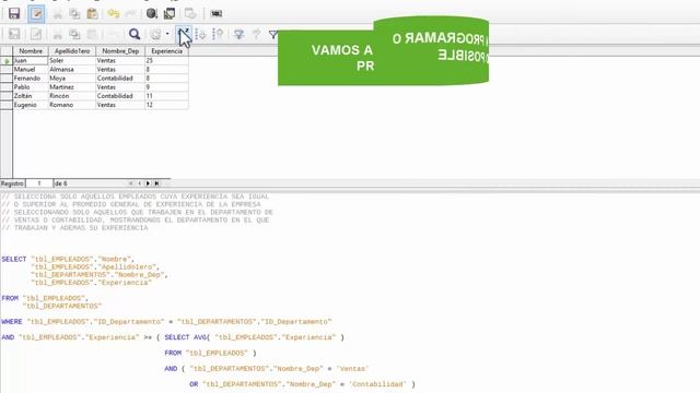 TEMA 6 - Funciones II - Uso avanzado de funciones en consultas LibreOffice Base смотреть онлайн