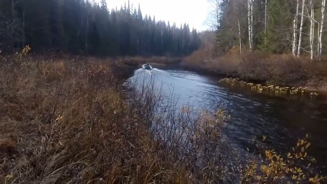 Фрегат 430 jet Ямаха 40 + водомёт река Чуть смотреть онлайн