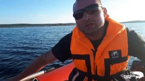 Троллинг кумжи. Бешеный клев окуня. Рыбалка 2018