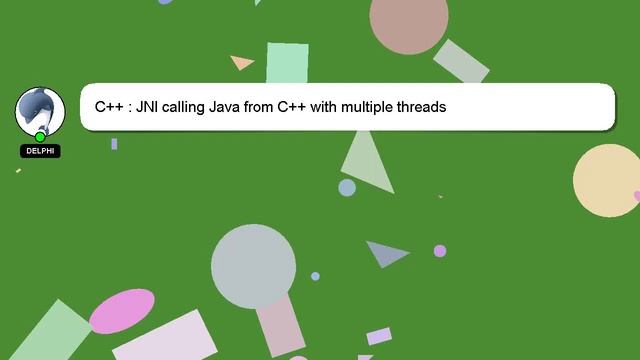 C++ : JNI calling Java from C++ with multiple threads смотреть онлайн