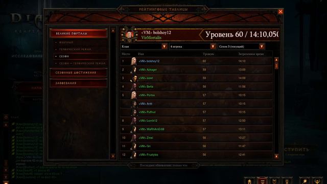 Diablo III взят 60 уровень смотреть онлайн