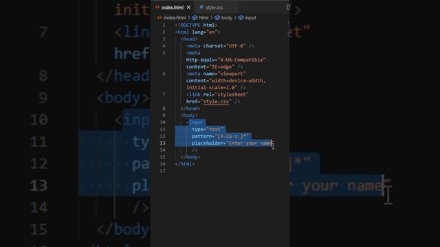 shaking Animation for Invalid Input | Using HTML,CSS #the_tech_theater смотреть онлайн