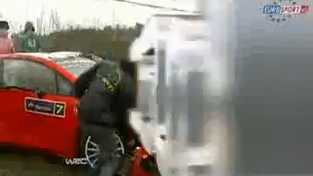 Chris Atkinson Crash - WRC Ireland 2009 смотреть онлайн