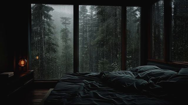 Soft Rain 🌧️ Peaceful Piano 🎹 Relaxing Sleep Music 3 Hours For Studying And Sleeping #2