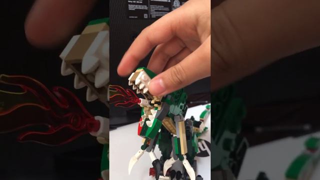 My lego Godzilla from set 31058 смотреть онлайн