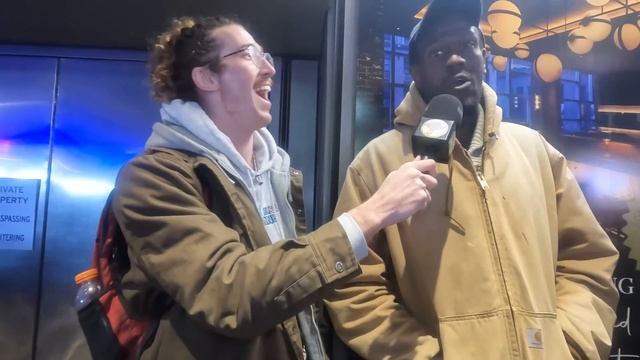 NYE 2022 Times Square - Street Interviews
