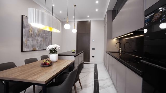 Изысканность и комфорт: квартира площадью 207 кв.м. [PRO.INTERIUM] смотреть онлайн