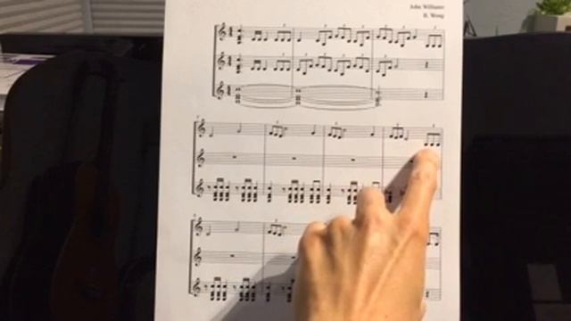 Star Wars Main Theme: Part A slow (score reading) смотреть онлайн