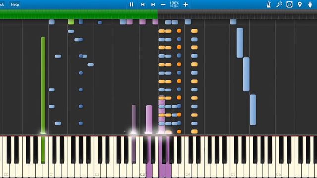 Prince The Beautiful Ones Midi Piano Synthesia смотреть онлайн
