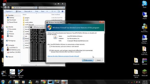 How to Make a Minecraft 1.2.5 Bukkit Server EASY смотреть онлайн