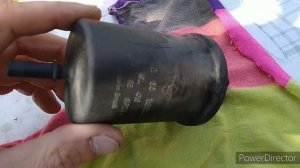 Замена топливного фильтра Рено Меган 2