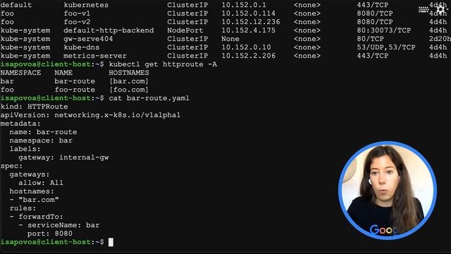 The Kubernetes Gateway API: HTTP routing смотреть онлайн
