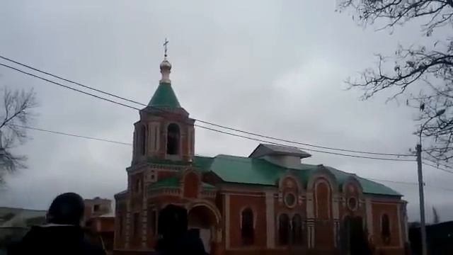 НЛО в Донецке над церковью UFO 2012 Donetsk January