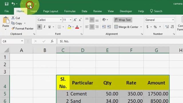 Add Camera to Take a Picture of Excel Data Text (Excel to Image) смотреть онлайн