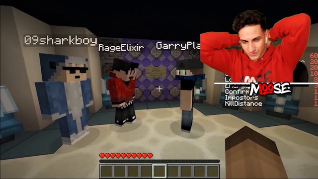 Playing as IMPOSTER AMONG US in MINECRAFT! (w/ RageElixir,YaBoiAction, Shark, GarryPlays, Kutto) смотреть онлайн