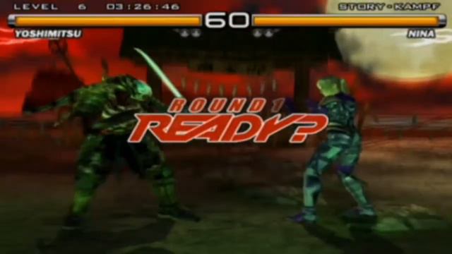 Tekken 5 Gameplay (Story-Mode) (PS2) - Yoshimitsu смотреть онлайн