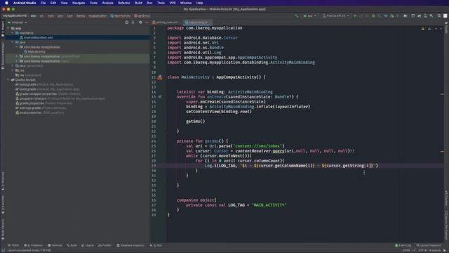 0114 Read sms using content provider смотреть онлайн