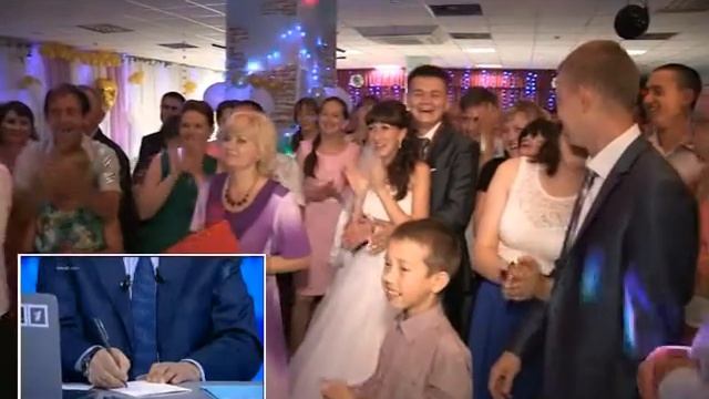 Новый веселый номер на свадьбе! СУПЕР СМЕШНО!!! смотреть онлайн