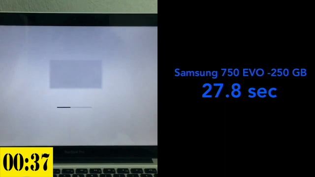 SSD Vs. HDD Speed Test MacBook Pro Mid 2012