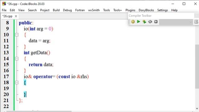 "=" Assignment Operator Overloading | Operator Overloading | #C++ | #Demo Program 26 смотреть онлайн